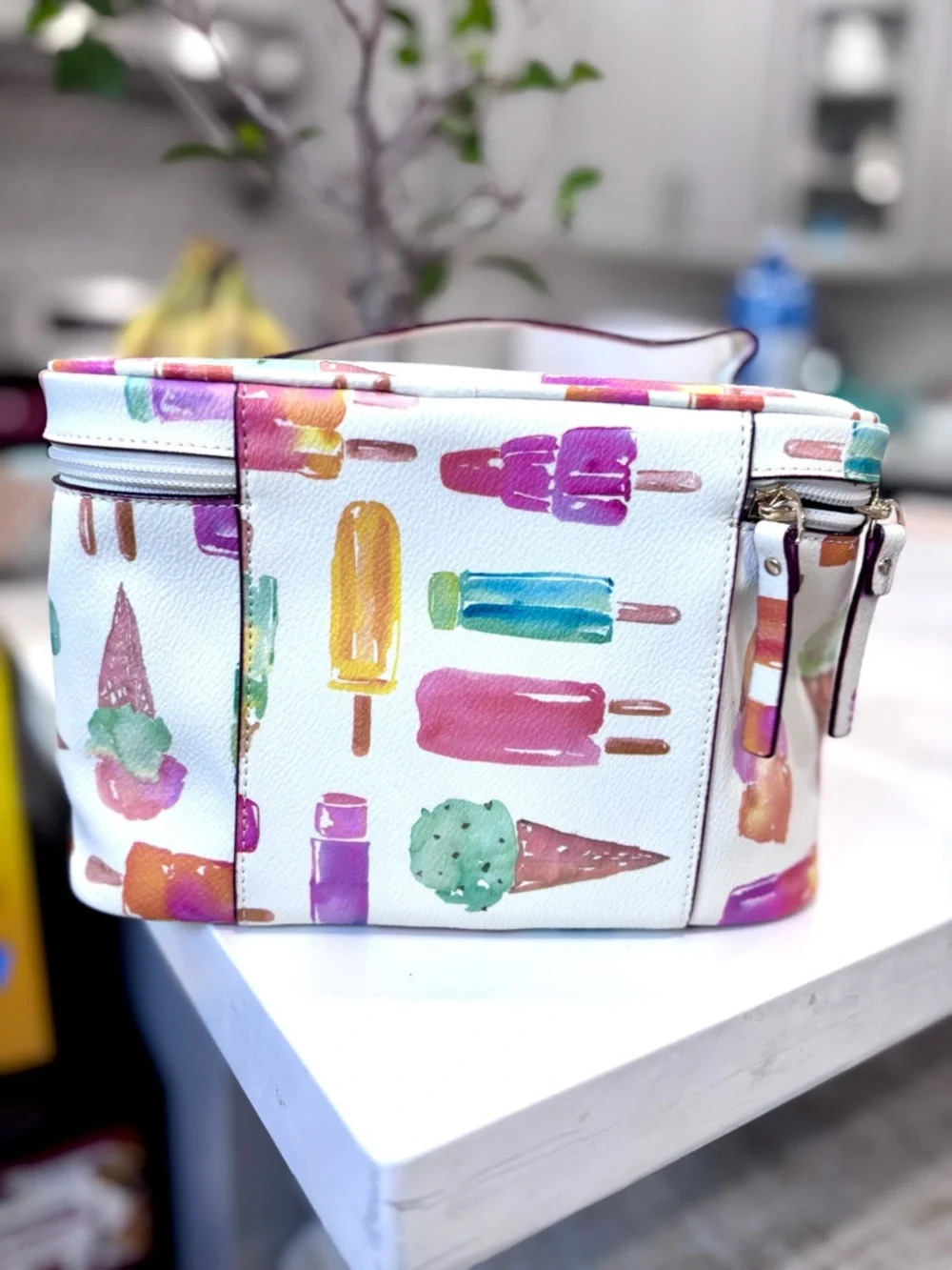 ❤️rare❤️ Kate spade new york ice cream popsicle flavour of the month make up bag - Picture 4 of 12